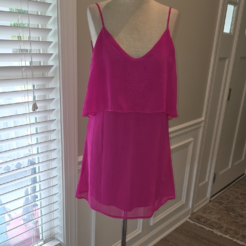 Solemio Pink Layered Cami Top